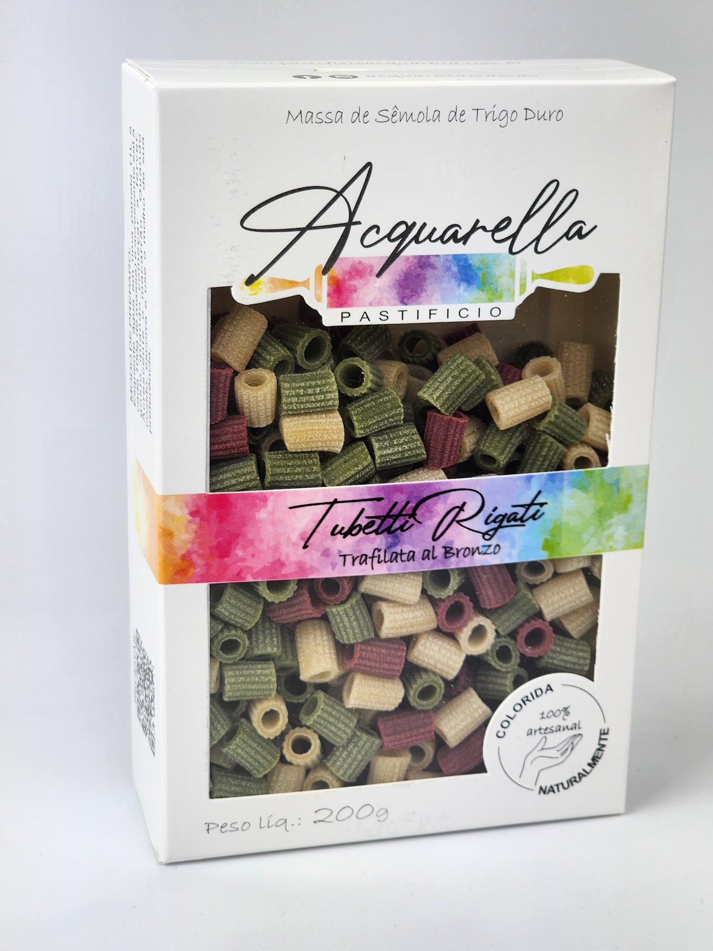 Tubetti Rigatti Tricolore - 200g