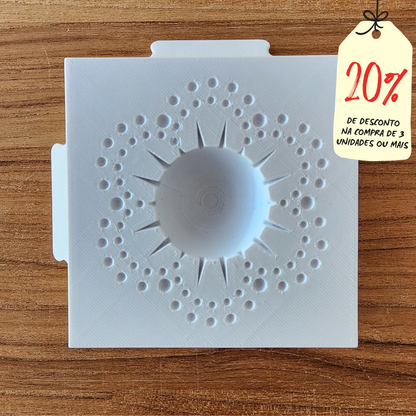 Molde para Raviolone Flor - 1 un. - Modular