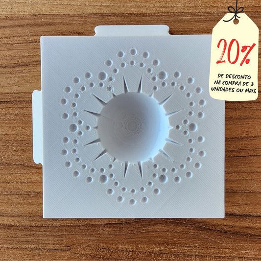 Molde para Raviolone Flor - 1 un. - Modular