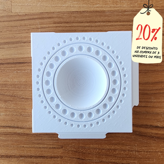Molde para Raviolone Bola - 1 un. - Modular