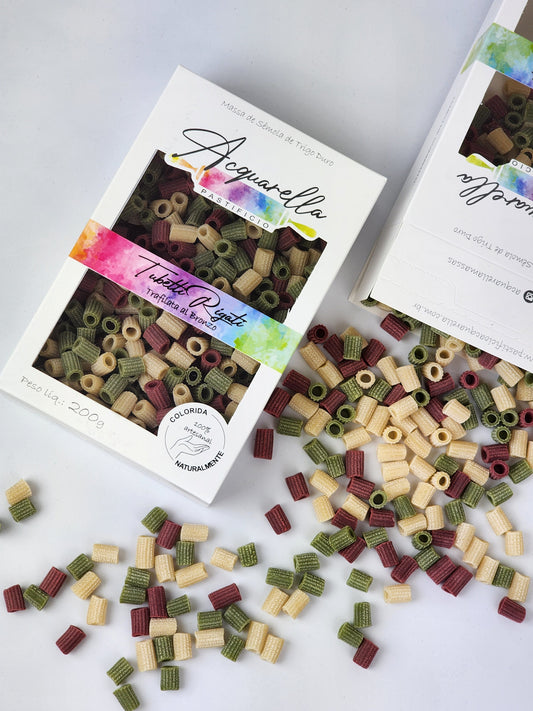 Tubetti Rigatti Tricolore - 200g