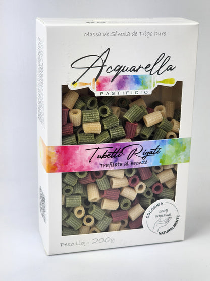Tubetti Rigatti Tricolore - 200g